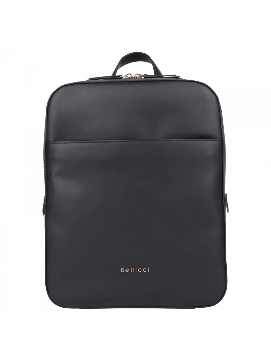 Dámský kožený batoh Bellicci Miley – černá